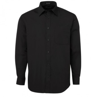 L/S Men's Shirt:Black