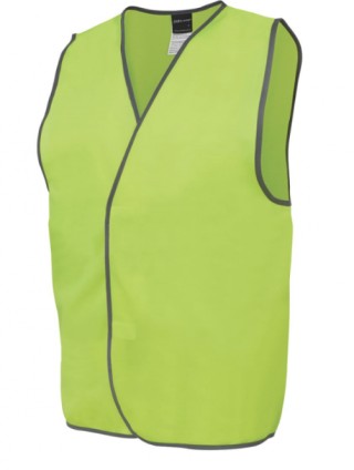 Yellow Hi Vis Vest (NO TAPE):Yellow