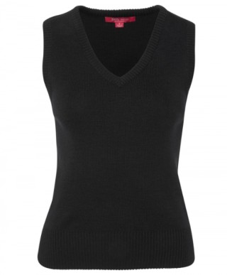 Women's Knit Vest:Black