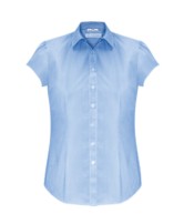 S/S Blue Women's Shirt  | IGA-S812LS-LHB E1259 